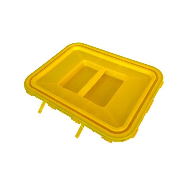 PP VÍKO ŽLUTÉ S ÚCHOPEM K REC NÁDOBĚ 30-60 L 