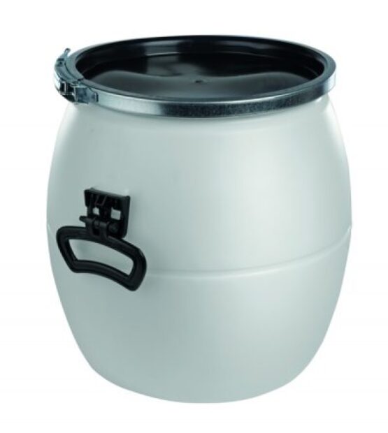 HDPE SUD 35 L NATUR ODNÍMACÍ VÍKO PÁKOVÝ UZÁVĚR 2 DRŽADLA(2)