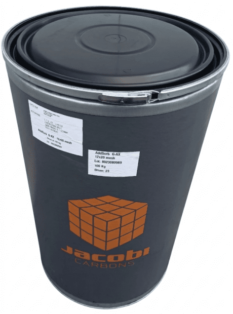 Lepenkový sud cca 200 L použitý 580x950 mm plastové víko obruč / lepenkové dno UN  1G/Y140