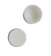 UZÁVĚR S DĚTSKOU POJISTKOU BÍLÝ 28 MM