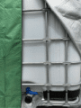 Ochranný kryt IBC kontejneru 600 l zelený UV ochrana(3)3