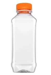PET láhev 500 ml VEG čirá bez uzávěru 21,5 g (108 ks)