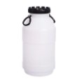 PE  BAREL 50 L ŠIROKOHRDLÝ NATUR DRŽADLA + ŠROUBOVACÍ UZÁVĚR, MEZIVÍČKO PRŮMĚR 197mm 355x700mm