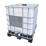 IBC KONTEJNER 1000L REKO 150/50 BEZ UN NOVÁ NÁDOBA, PLASTOVÁ PALETA, INTEGROVANÝ KLAPKOVÝ KOHOUT