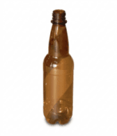 PET LÁHEV 500 ML NA PIVO HNĚDÁ BEZ UZÁVĚRU (100 ks)