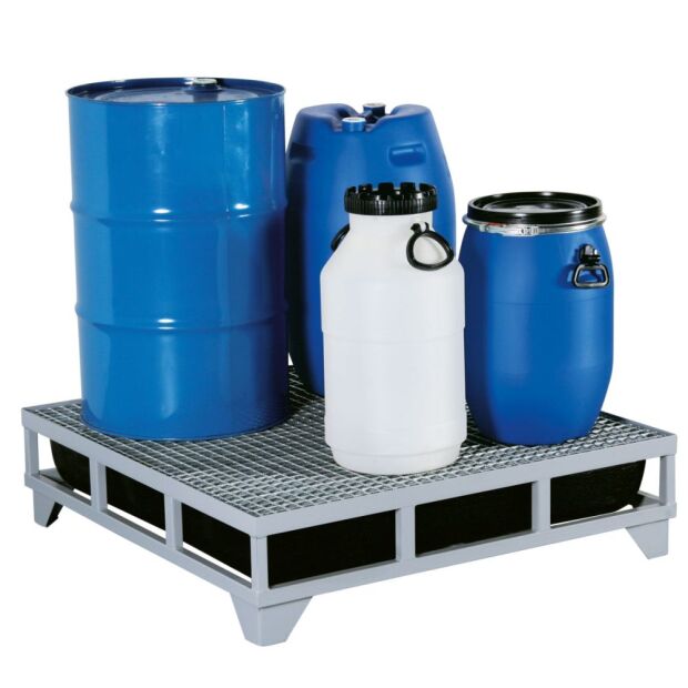 KOVOVÁ ZÁCHYTNÁ KOMBINOVANÁ JÍMKA (4 SUDY)