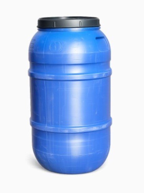 PE SUD 220 L POUŽITÝ,  MODRÝ, ŠROUBOVACÍ VÍKO