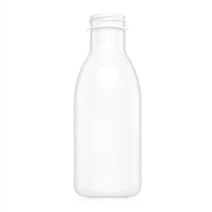 PET LÁHEV 500 ML NA MLÉKO BÍLÁ BEZ UZÁVĚRU (200 ks)