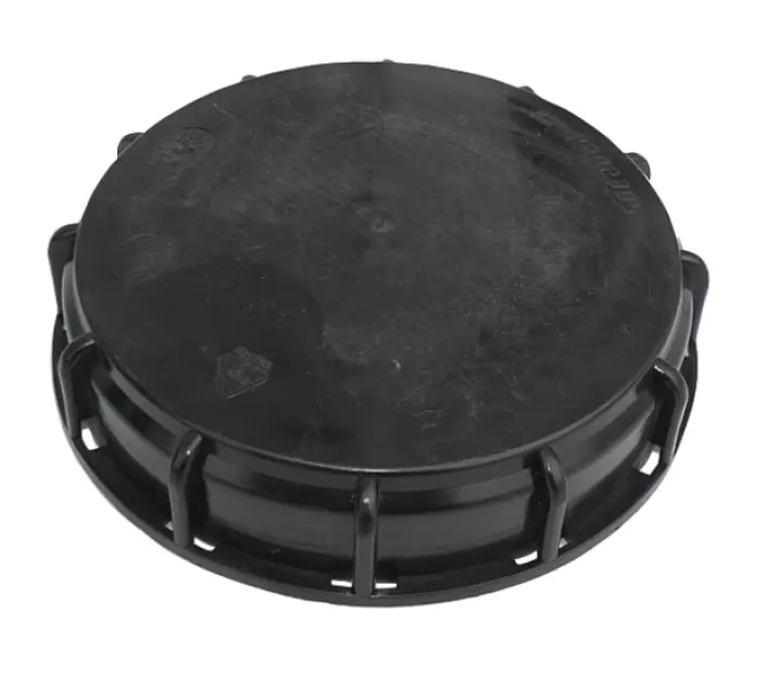 HORNÍ ŠROUBOVACÍ VÍKO WERIT DN 150 MM BEZ ODVZDUŠNĚNÍ ČERNÉ VČETNĚ TĚSNĚNÍ