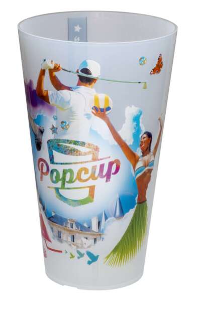 PP kelímek bez klipu 0,5 L potisk