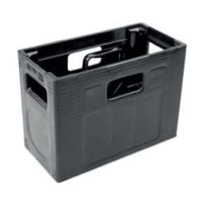 NOSIČ NA PIVNÍ LAHVE S RUKOJETÍ PP ČERNÝ 