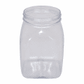 310-71082 PVC DÓZA 750 ML HRANATÁ ČIRÁ ŠIROKOHRDLÁ, BEZ UZÁVĚRU