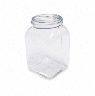 310-70596 PVC DÓZA 100 ML ČIRÁ ŠIROKOHRDLÁ HRANATÁ, BEZ UZÁVĚRU