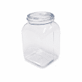 310-70596 PVC DÓZA 100 ML ČIRÁ ŠIROKOHRDLÁ HRANATÁ, BEZ UZÁVĚRU