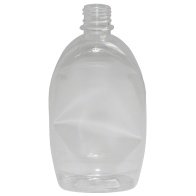 PET LÁHEV 500 ML TRANSPARENTNÍ DÁVKOVAČ TEKUTÉHO MÝDLA 28/410 BEZ UZÁVĚRU