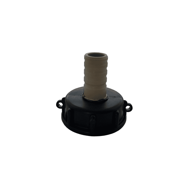 PP REDUKCE DN 50 MM / 25 MM ČERNÁ - 1" JEMNÝ ZÁVIT(2)