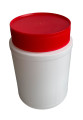 HDPE CAN 1000 ML WHITE WITHOUT UN, INCL. COVER AND LID - SALE(2)2